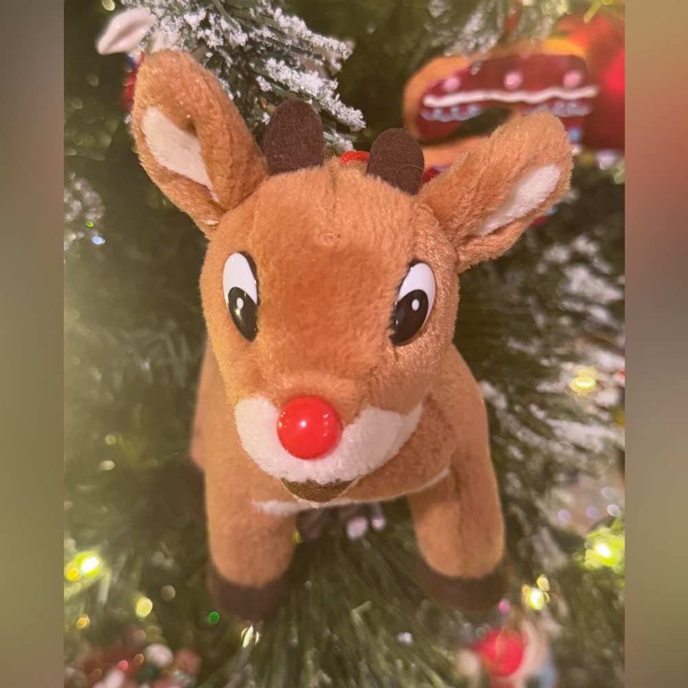 Vintage 1998 Stuffins Rudolph Island of Misfit Toys Plush